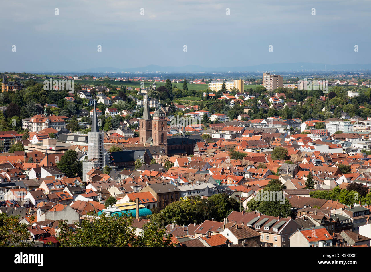 Germany, Rhineland-Palatinate, Neustadt an der Weinstrasse, townscape Stock Photo