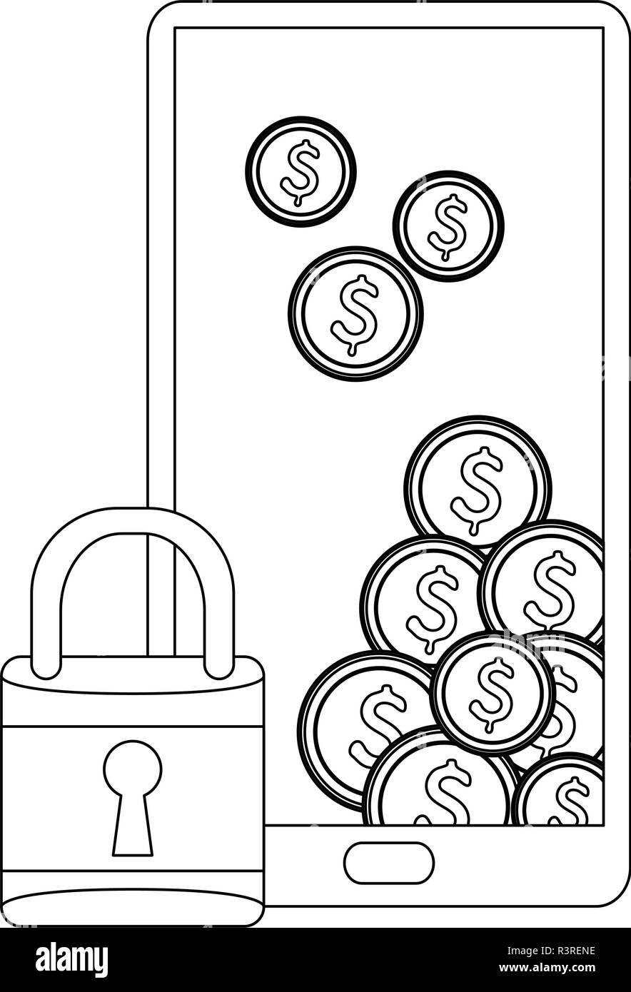 Money transfer system Black and White Stock Photos & Images - Alamy