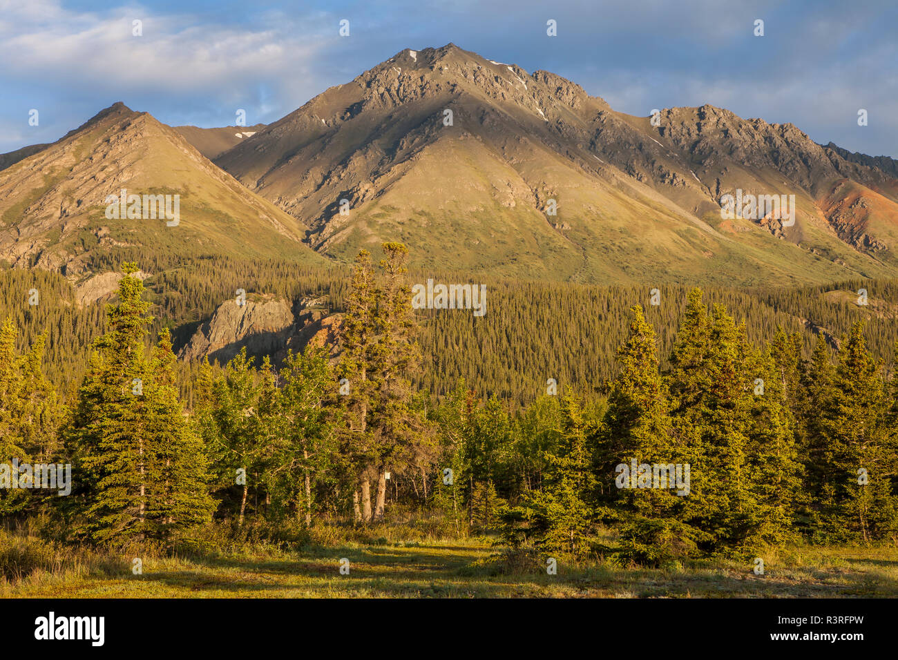 Canada, Yukon Territory, Destruction Bay, Kluane National Park and