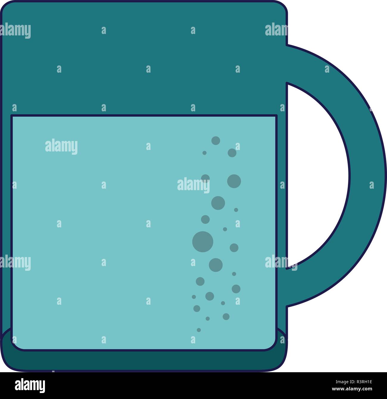 Water cup isolated Stock Vector Image & Art - Alamy