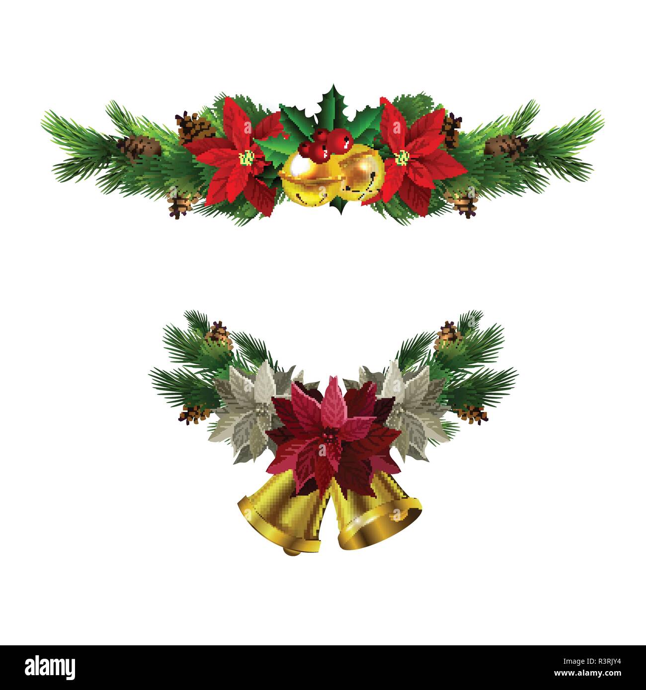 Christmas elements for your designs Stock Vector Image & Art - Alamy