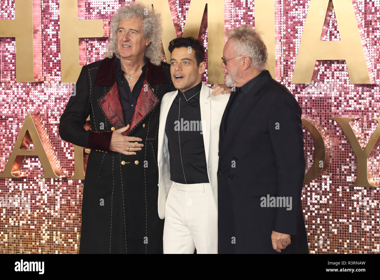 Bohemian Rhapsody World Premiere held at Wembley - Arrivals Featuring ...