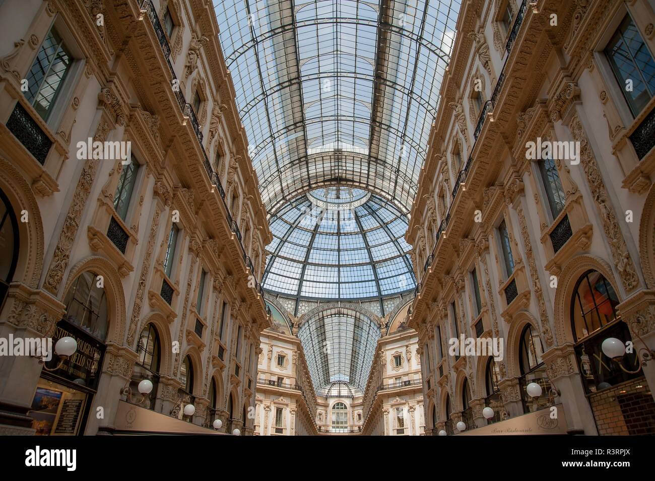 dome gallery in milan Stock Photo