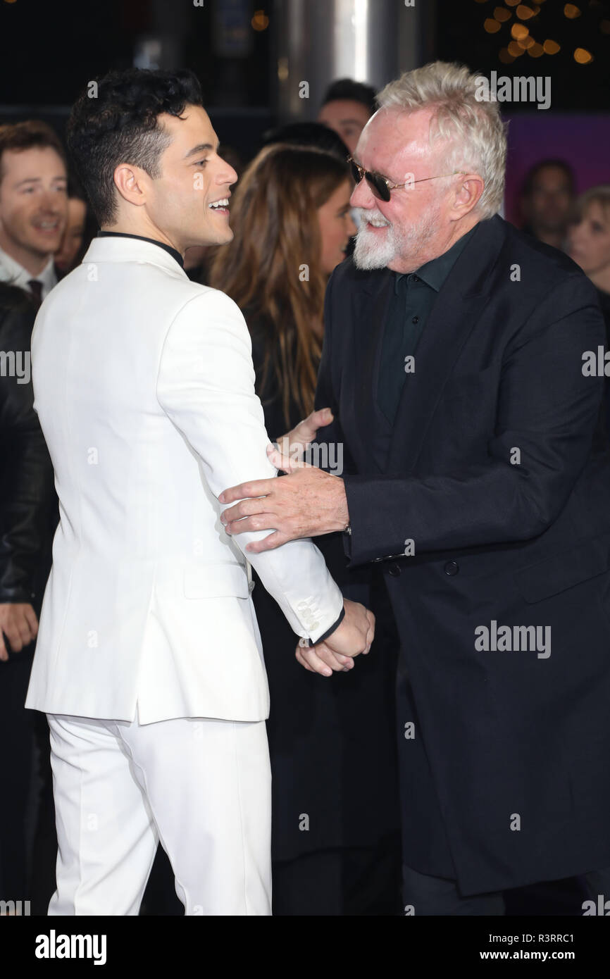 Bohemian Rhapsody World Premiere held at Wembley - Arrivals Featuring ...