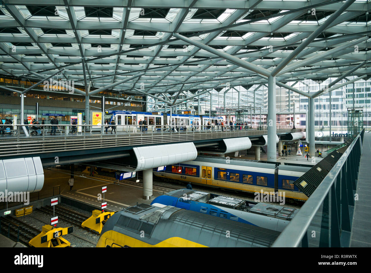 Netherlands, The Hague. Den Haag Centraal train station, interior Stock Photo Alamy Netherlands, The Hague. Den Haag Centraal train station, interior Stock Photo Alamy
