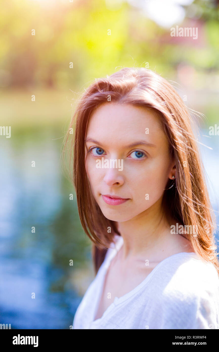 Attractive young woman hi-res stock photography and images - Alamy