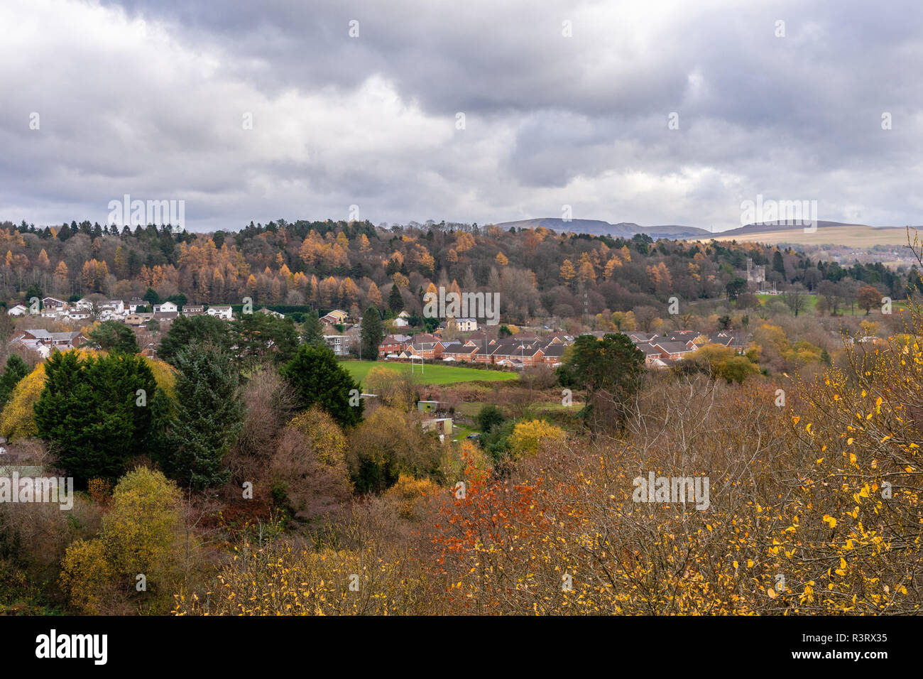 Welsh town hi-res stock photography and images - Alamy