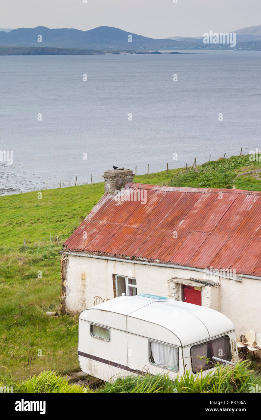 Ireland, County Donegal, Inishowen Peninsula, Malin Head, Ballygorman