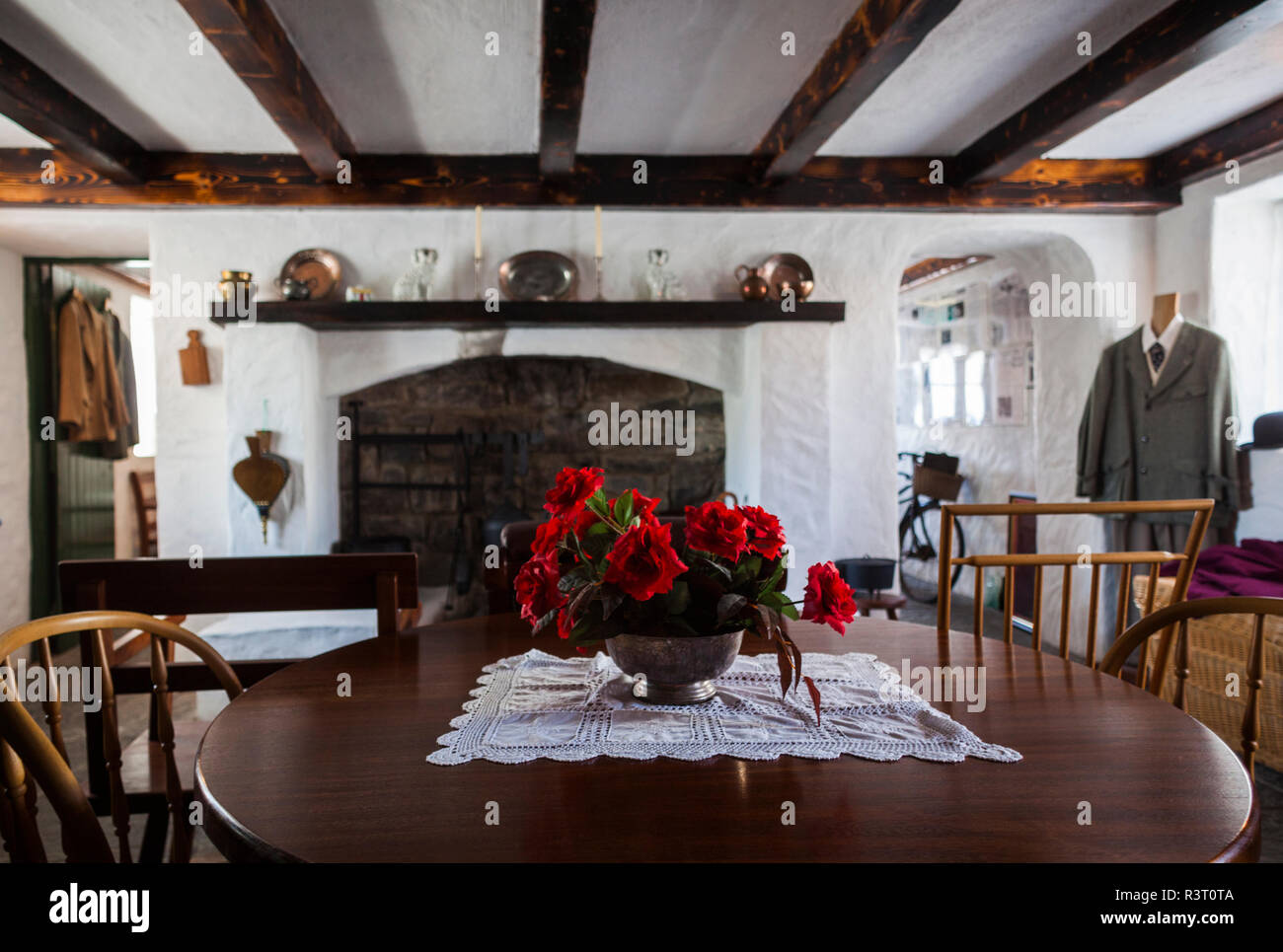 Ireland, County Galway, Cong, Quiet Man Cottage, replica of house used