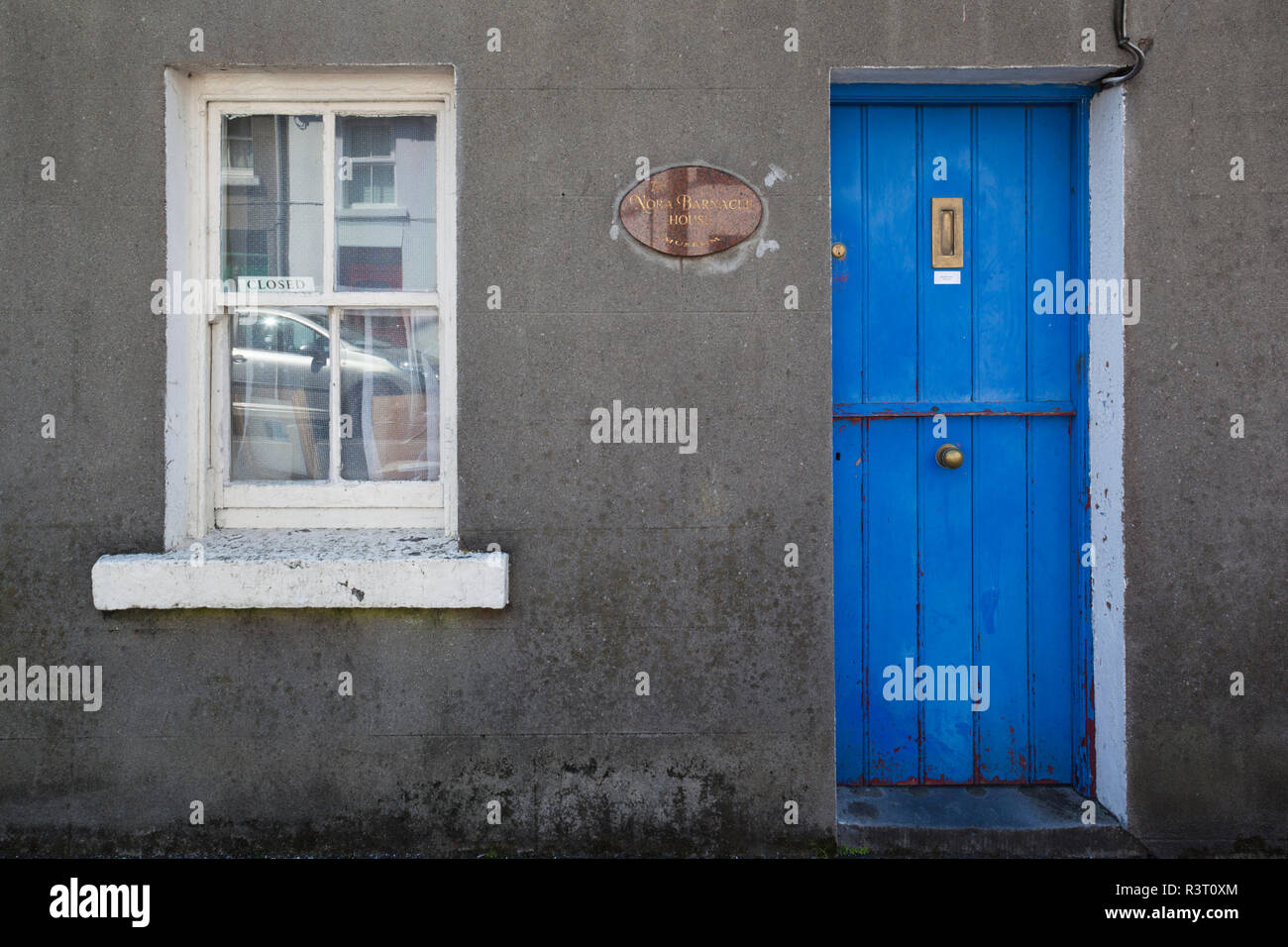 Ireland, County Galway, Galway City, Nora Barnacle House, former home of the wife of James Joyce, Nora Barnacle Stock Photo