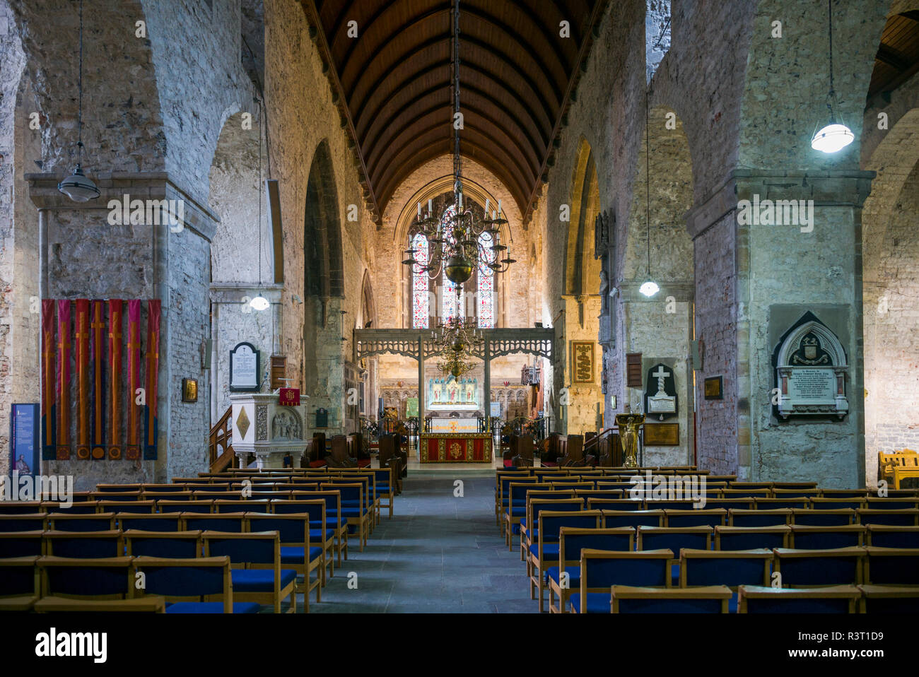 Ireland, County Limerick, Limerick City, St. Mary's Cathedral, interior