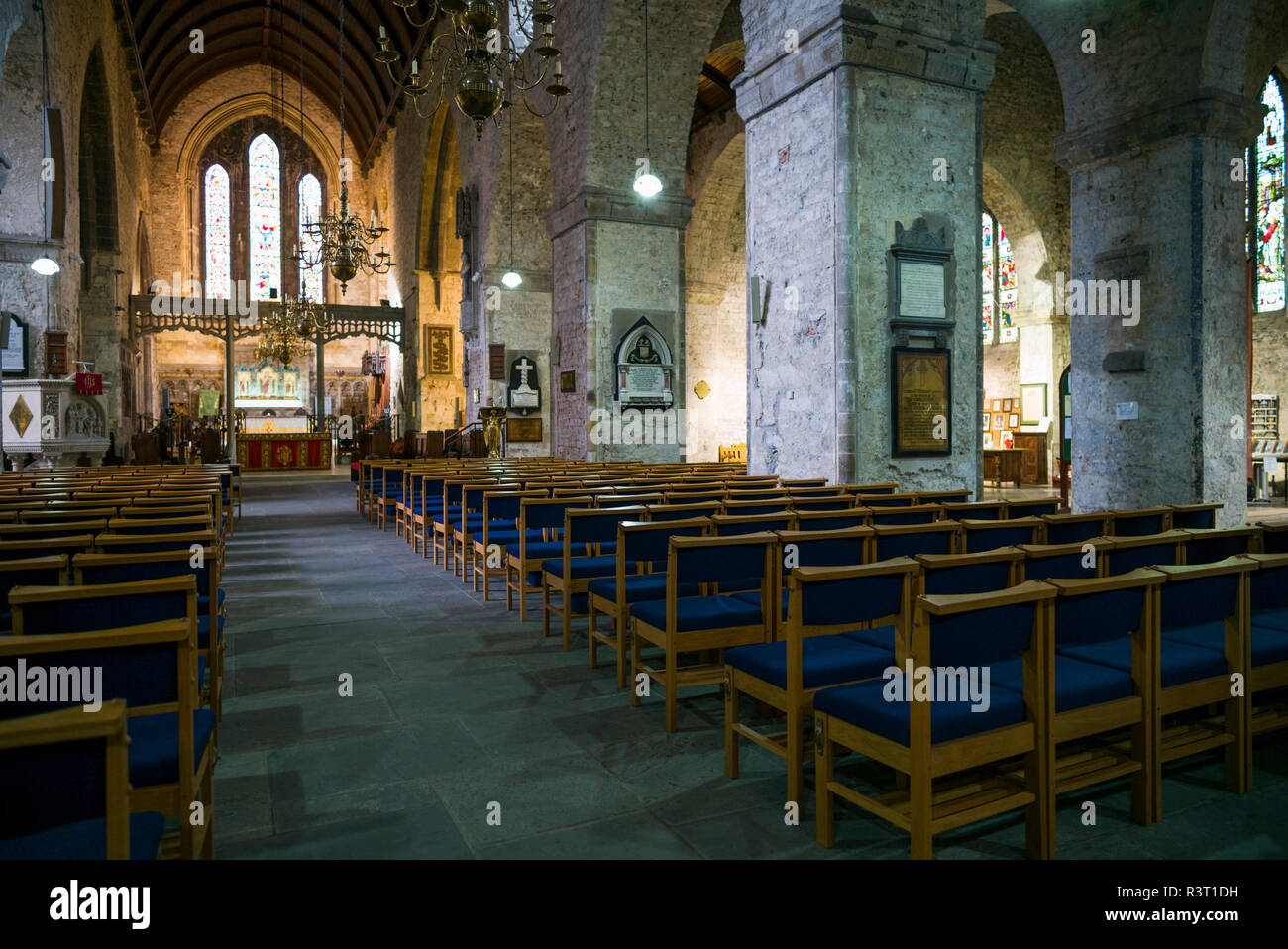 Ireland, County Limerick, Limerick City, St. Mary's Cathedral, interior