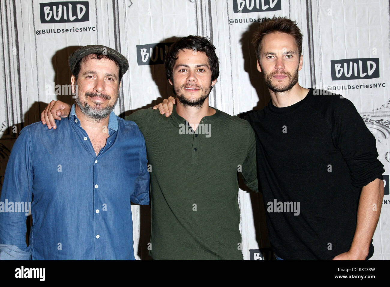 L-R) Ramon Rodriguez, Scott Mescudi, Imogen Poots, Aaron Paul,  director/executive producer Scott Waugh and actor Rami Malek attend the  premiere of the motion picture crime thriller Need for Speed at TCL  Chinese