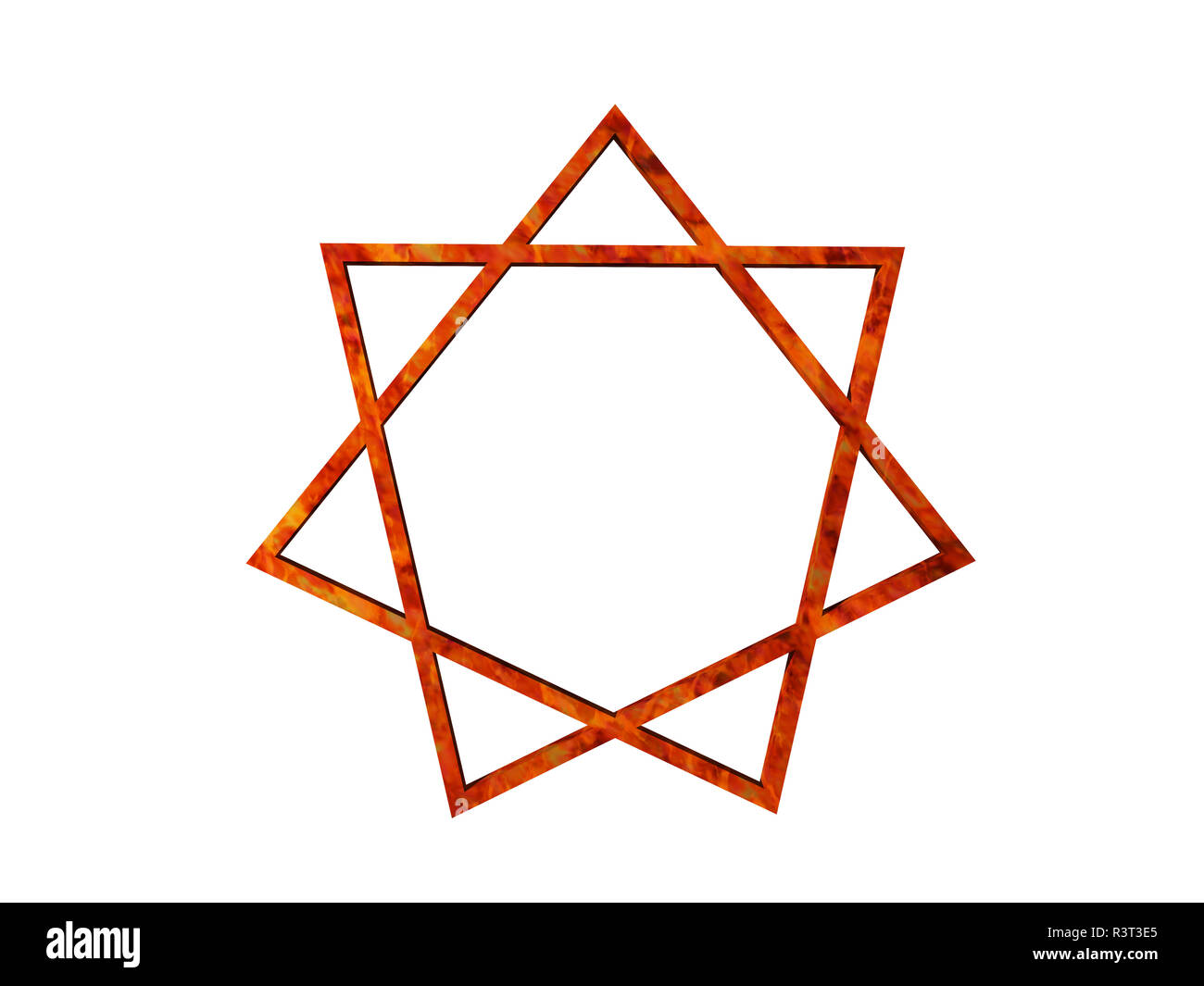 seven★star optional seven-pointed star Stock Photo - Alamy
