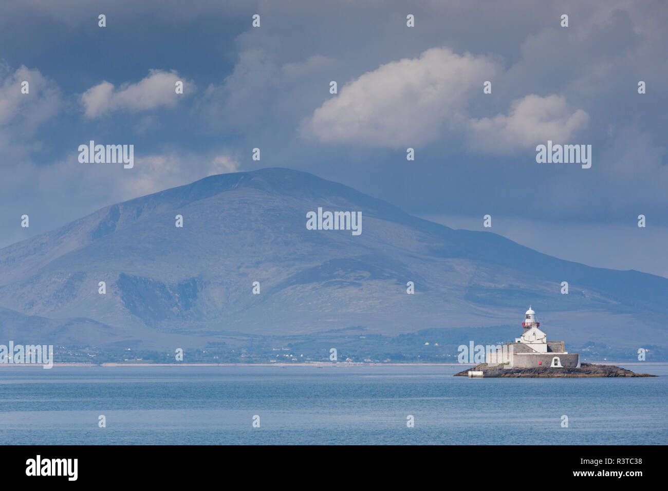 Ireland, County Kerry, Fenit, Fenit Lighthouse Stock Photo