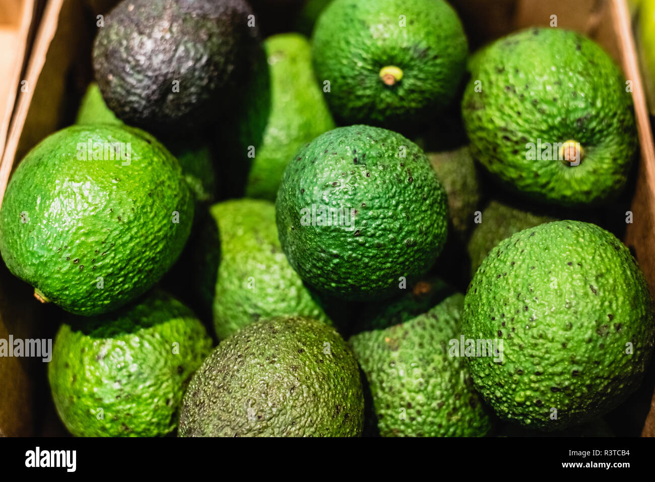 Download Avocados Box High Resolution Stock Photography And Images Alamy PSD Mockup Templates