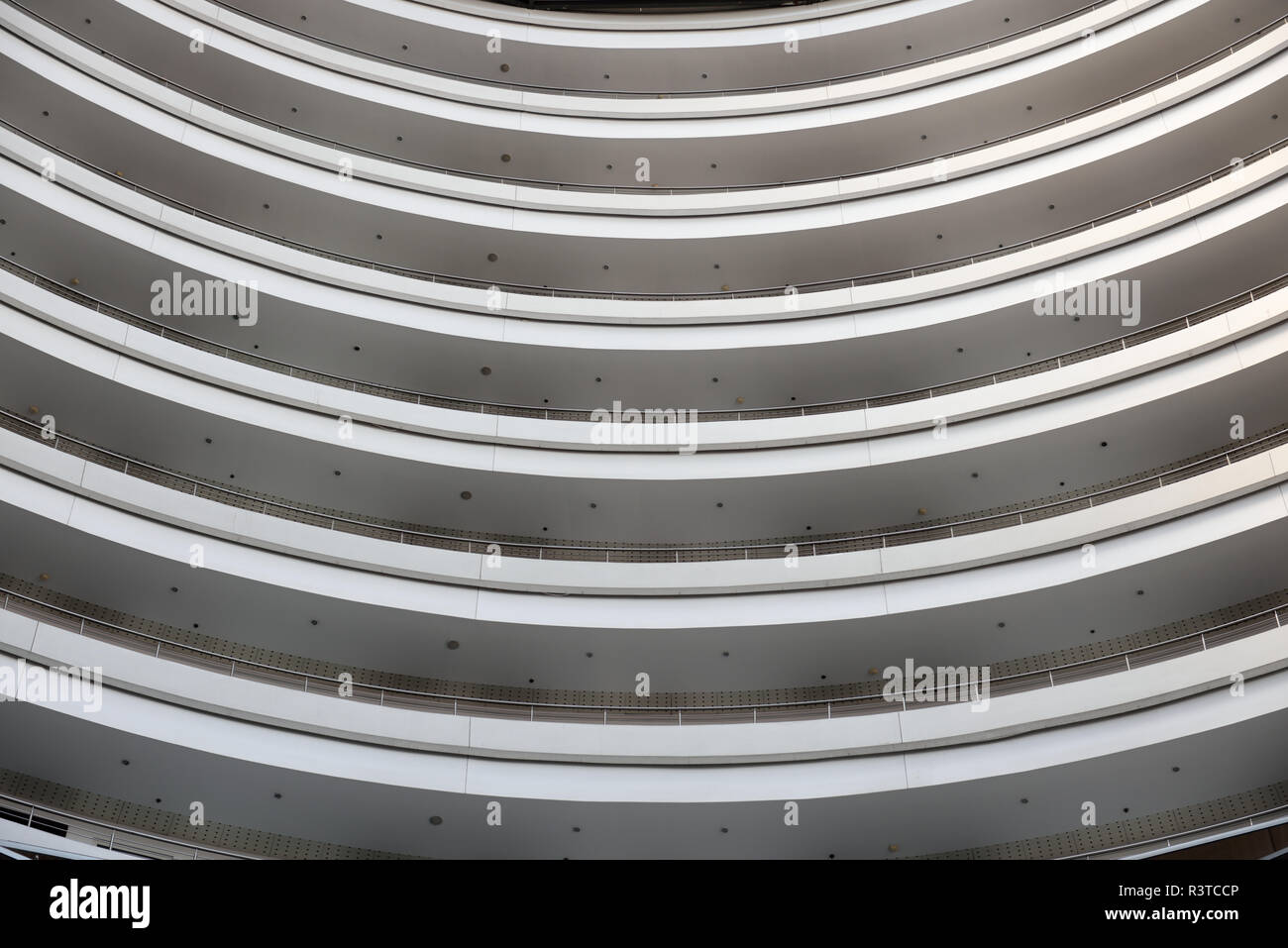 Architectural curves and patterns. Stock Photo