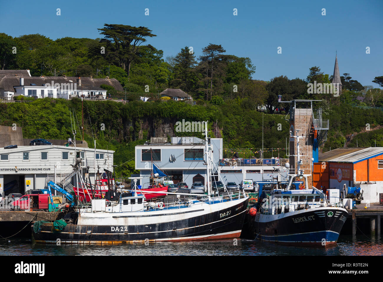 Ireland, County Waterford, Dunmore East, harbor view Stock Photo Alamy Ireland, County Waterford, Dunmore East, harbor view Stock Photo Alamy