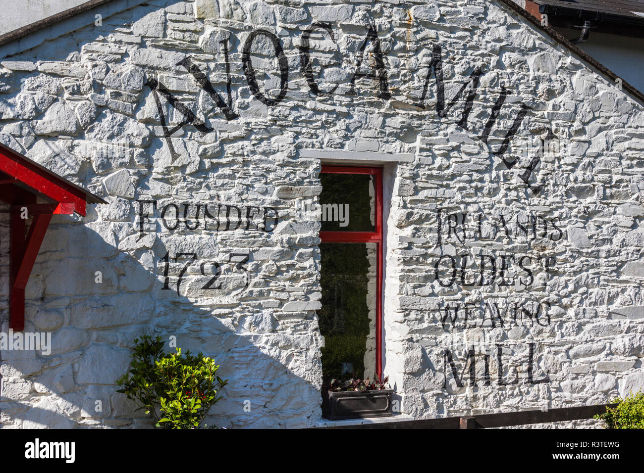 Ireland, County Wicklow, Avoca, Avoca Handweavers, weavers housed in