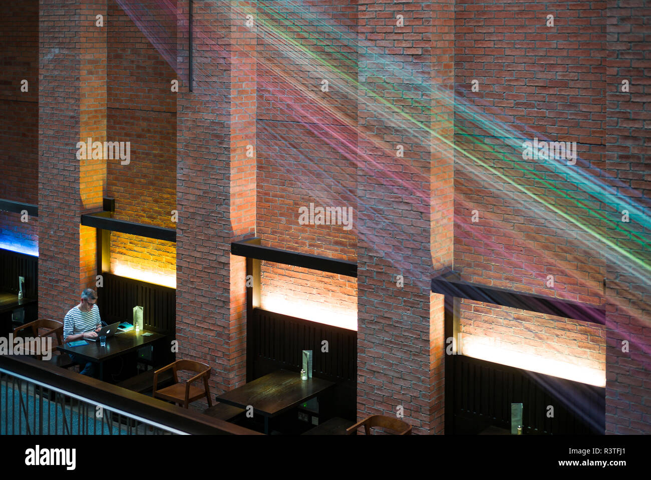 UK, Northern Ireland, Belfast, MAC, Metropolitan Arts Centre Stock