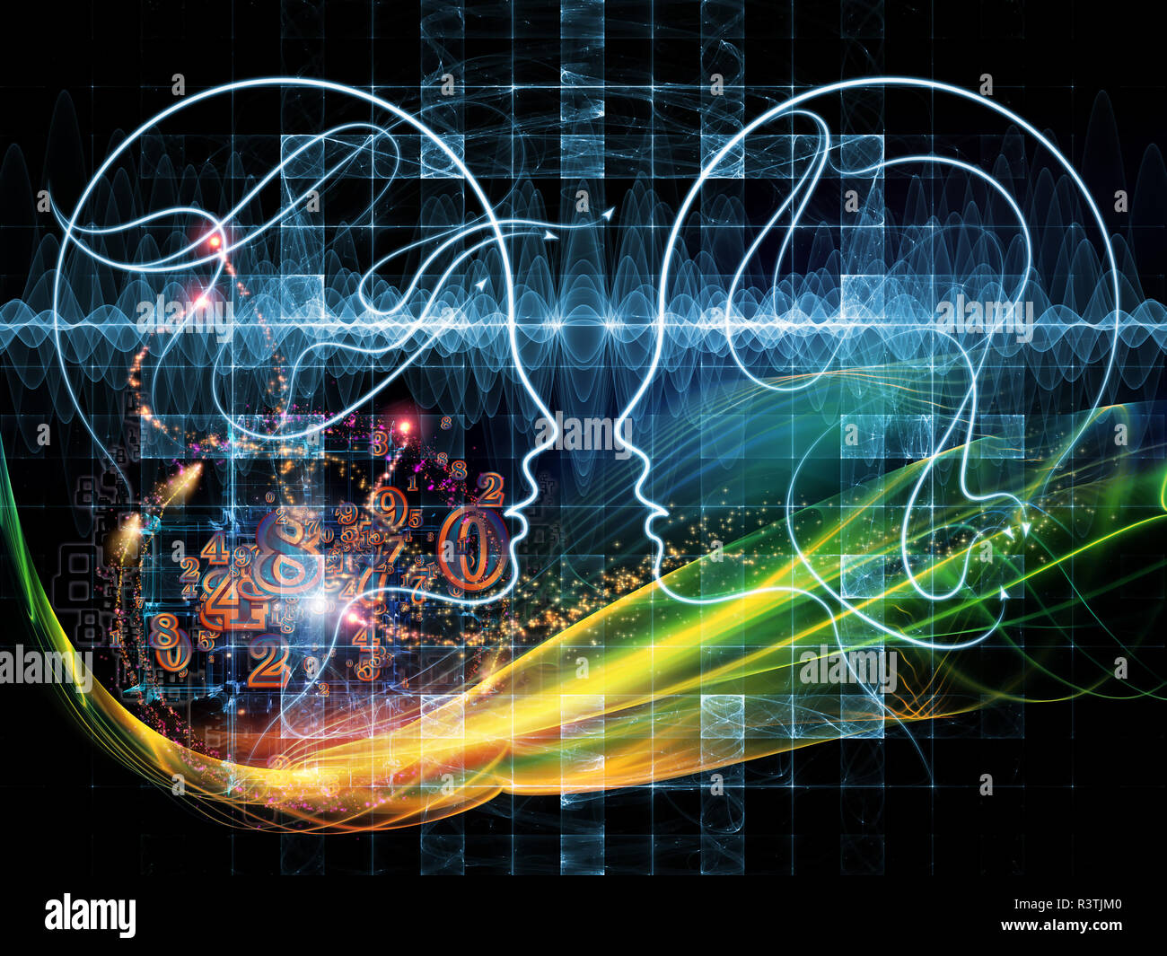 Human sign art hi-res stock photography and images - Alamy