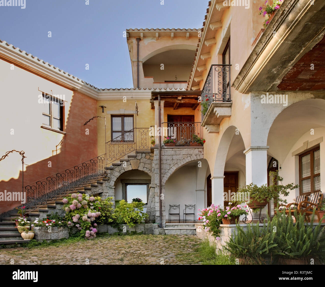 Sardinian court hires stock photography and images Alamy