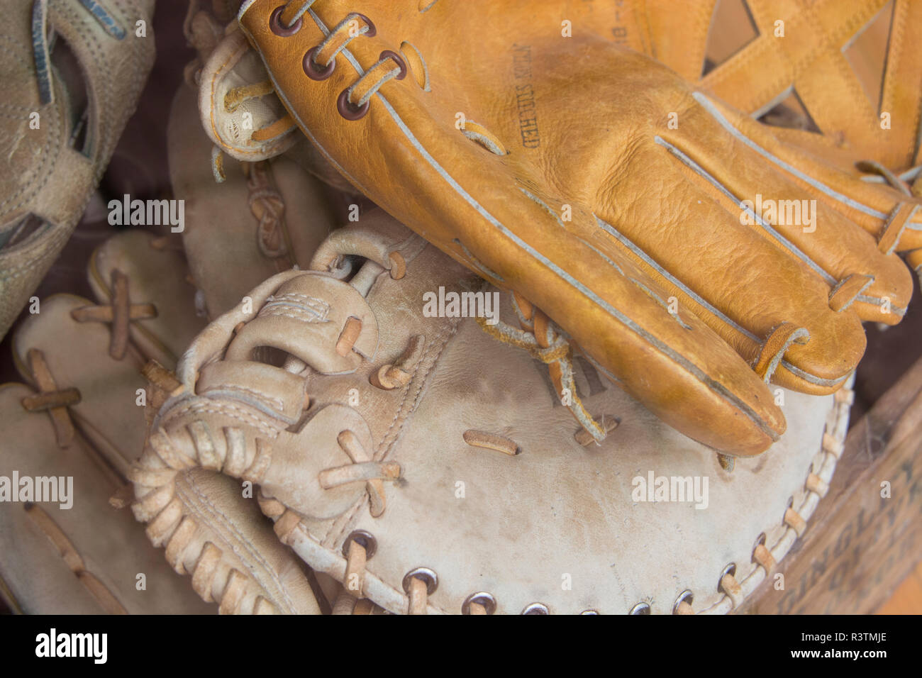 Baseball glove detail hires stock photography and images Alamy