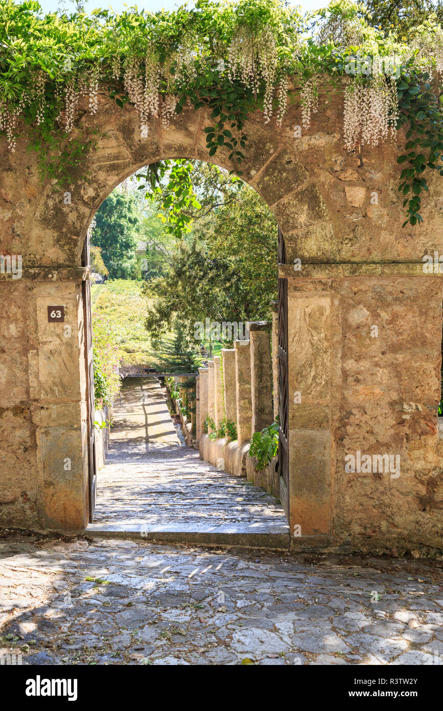 Spain, Balearic Islands, Mallorca. Esporles, La Granja museum. (Editorial Use Only) Stock Photo