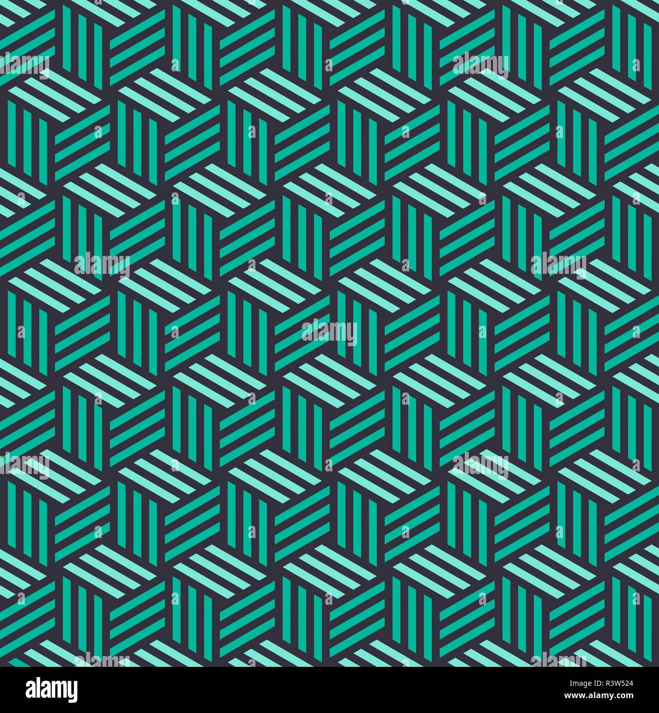 Isometric 3d cube seamless pattern background Stock Photo - Alamy