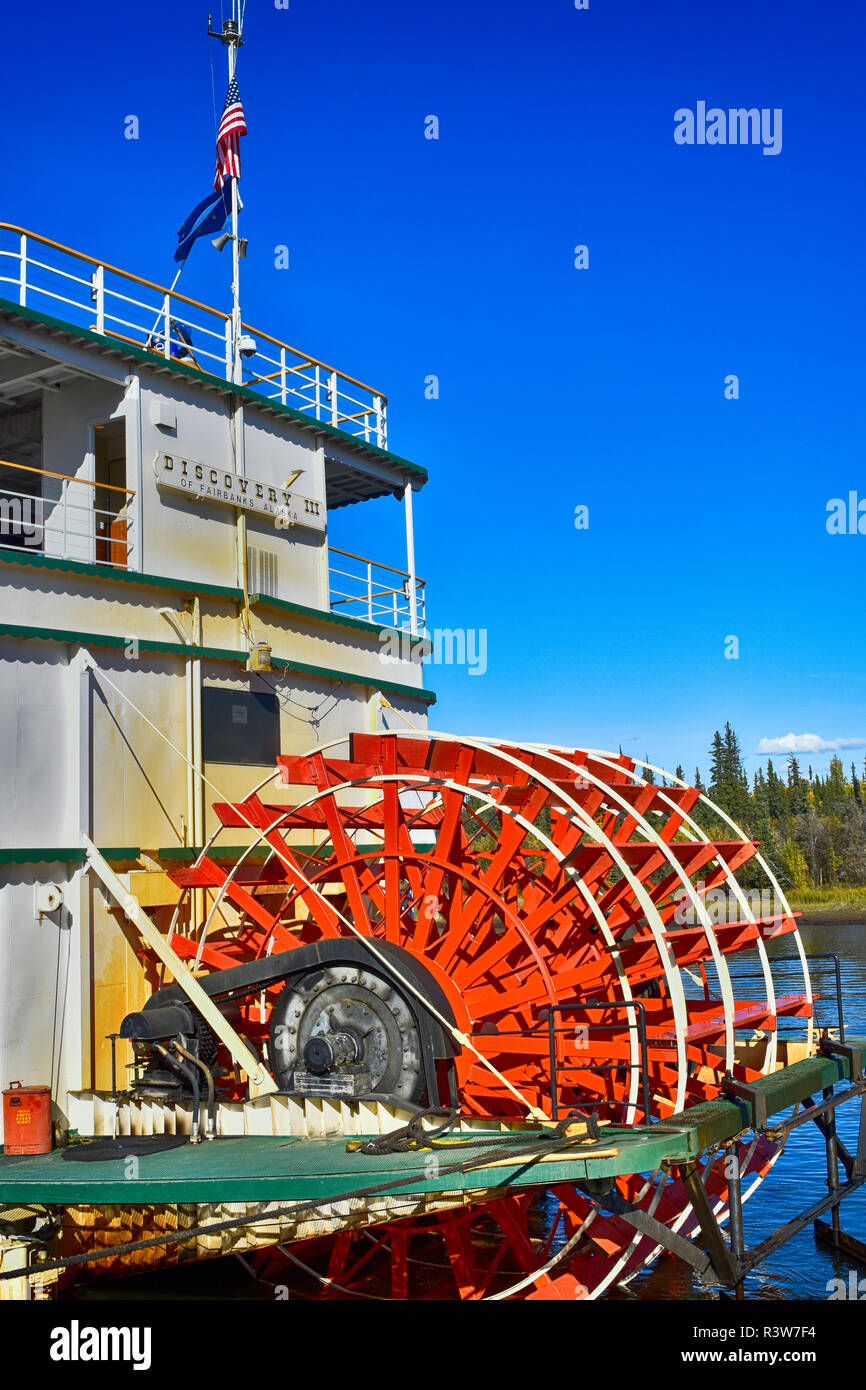 Alaska paddle wheel boat hires stock photography and images Alamy