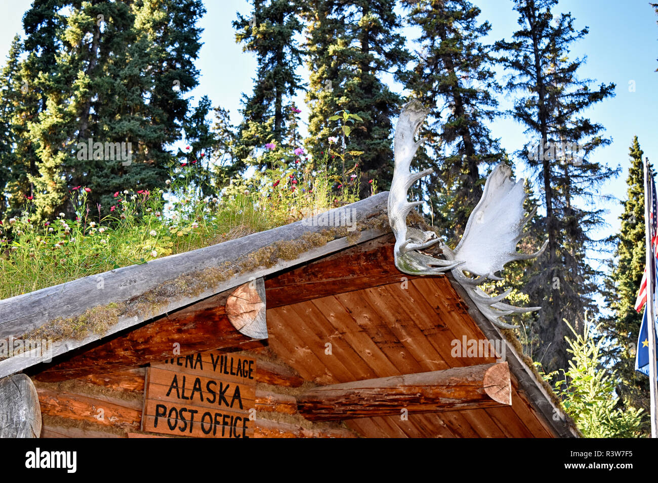 Alaska post office hi-res stock photography and images - Alamy