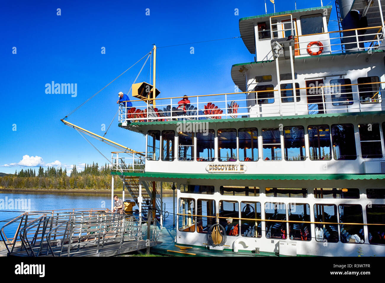 Alaska paddle wheel boat hires stock photography and images Alamy