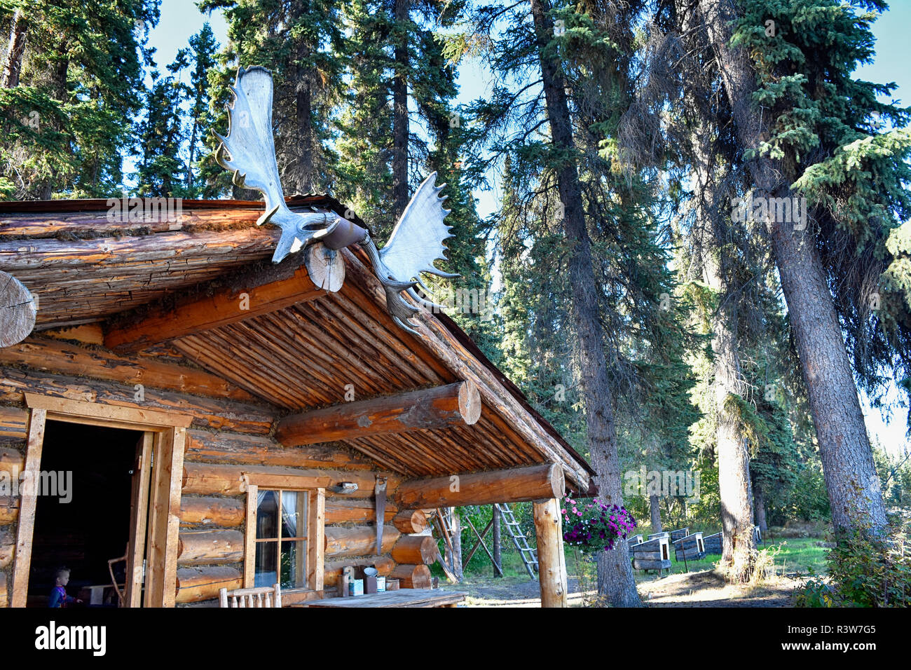 Trappers Cabin Stock Photos Trappers Cabin Stock Images Alamy