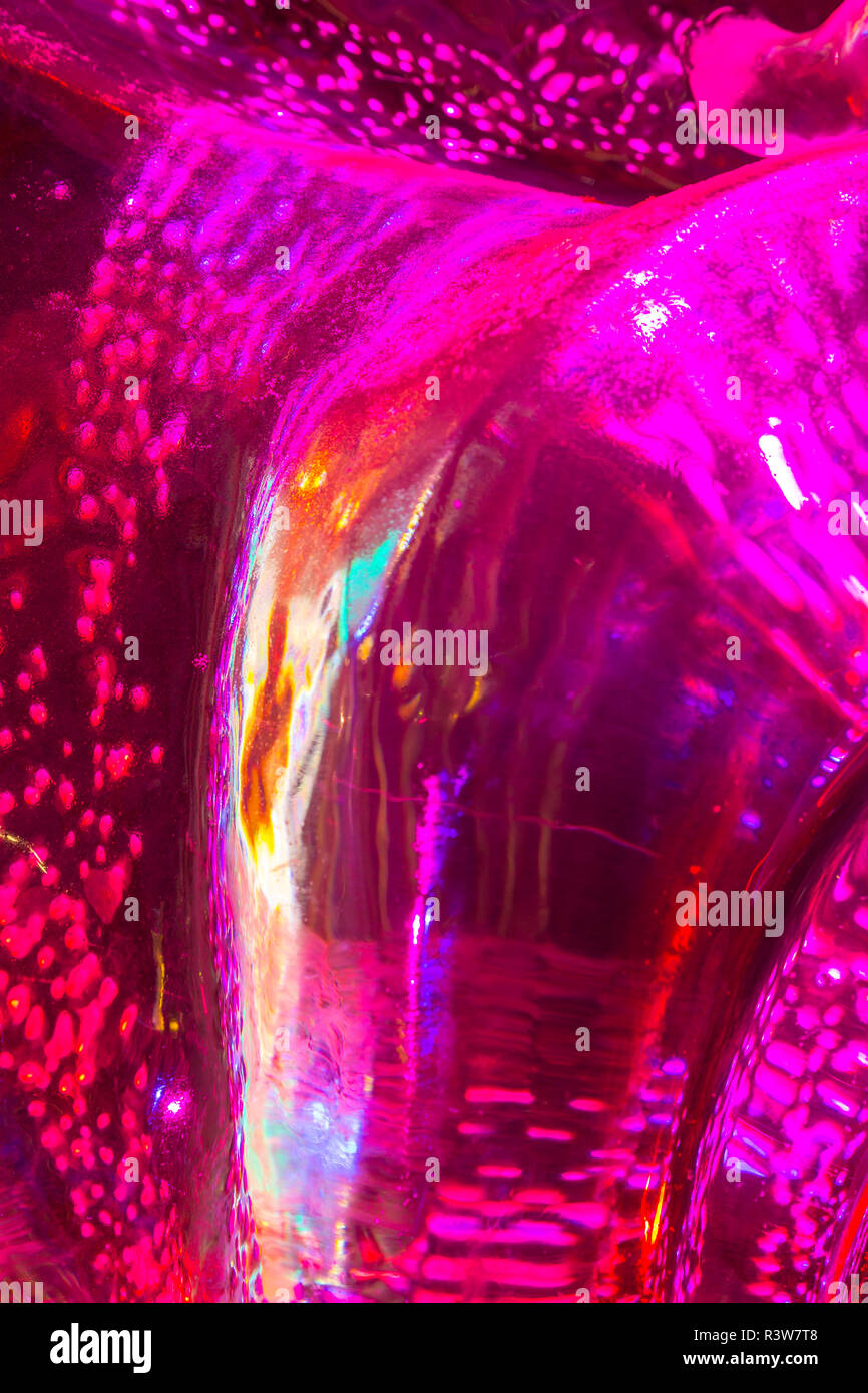 Patterns and textures of ice blocks near Fairbanks, Alaska, USA Stock Photo Alamy