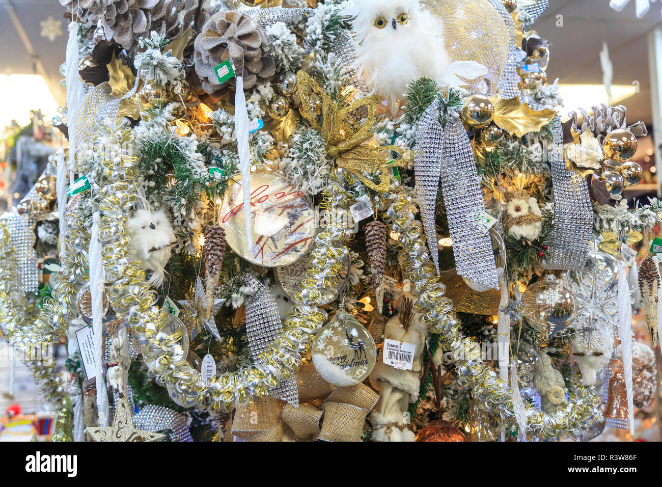 North Pole near Fairbanks, Alaska, USA Stock Photo Alamy