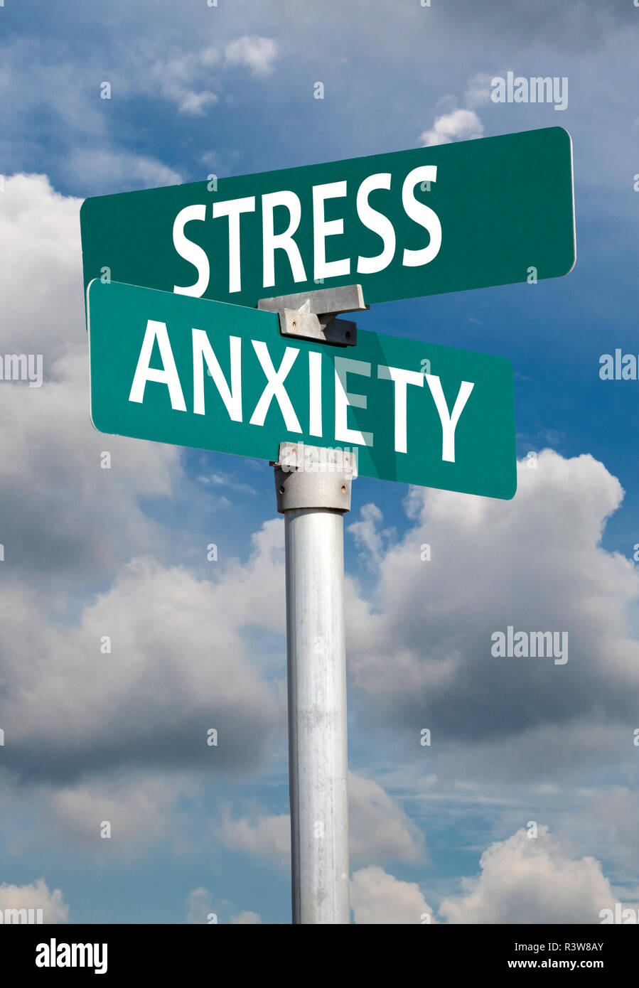 Stress and anxiety Stock Photo - Alamy