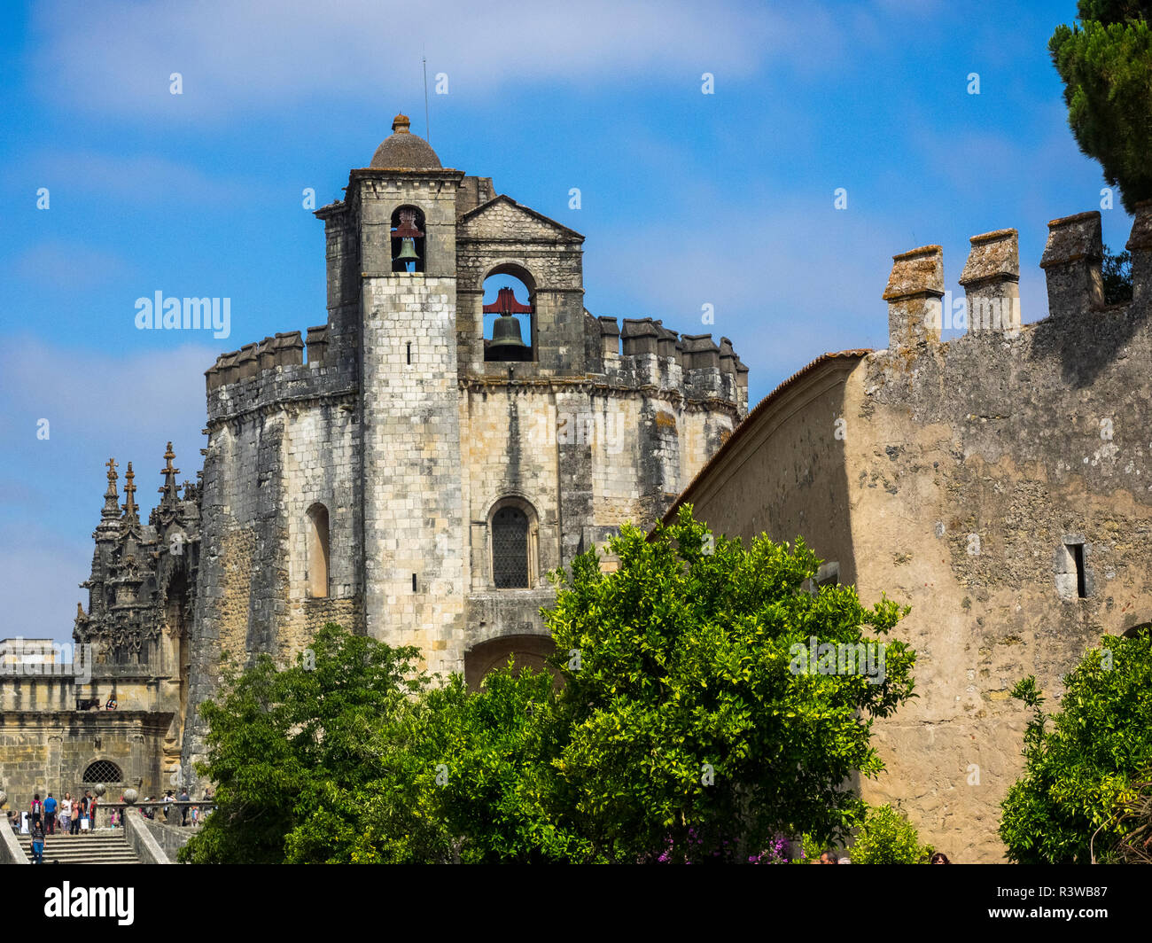 The Convent of the Order of Christ (Convento de Cristo Stock Photo - Alamy