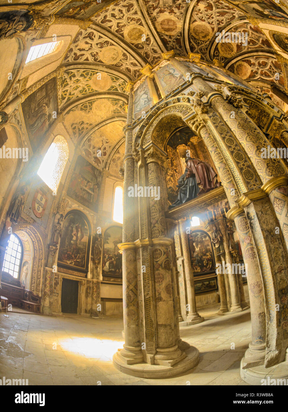 The Convent of the Order of Christ (Convento de Cristo Stock Photo - Alamy