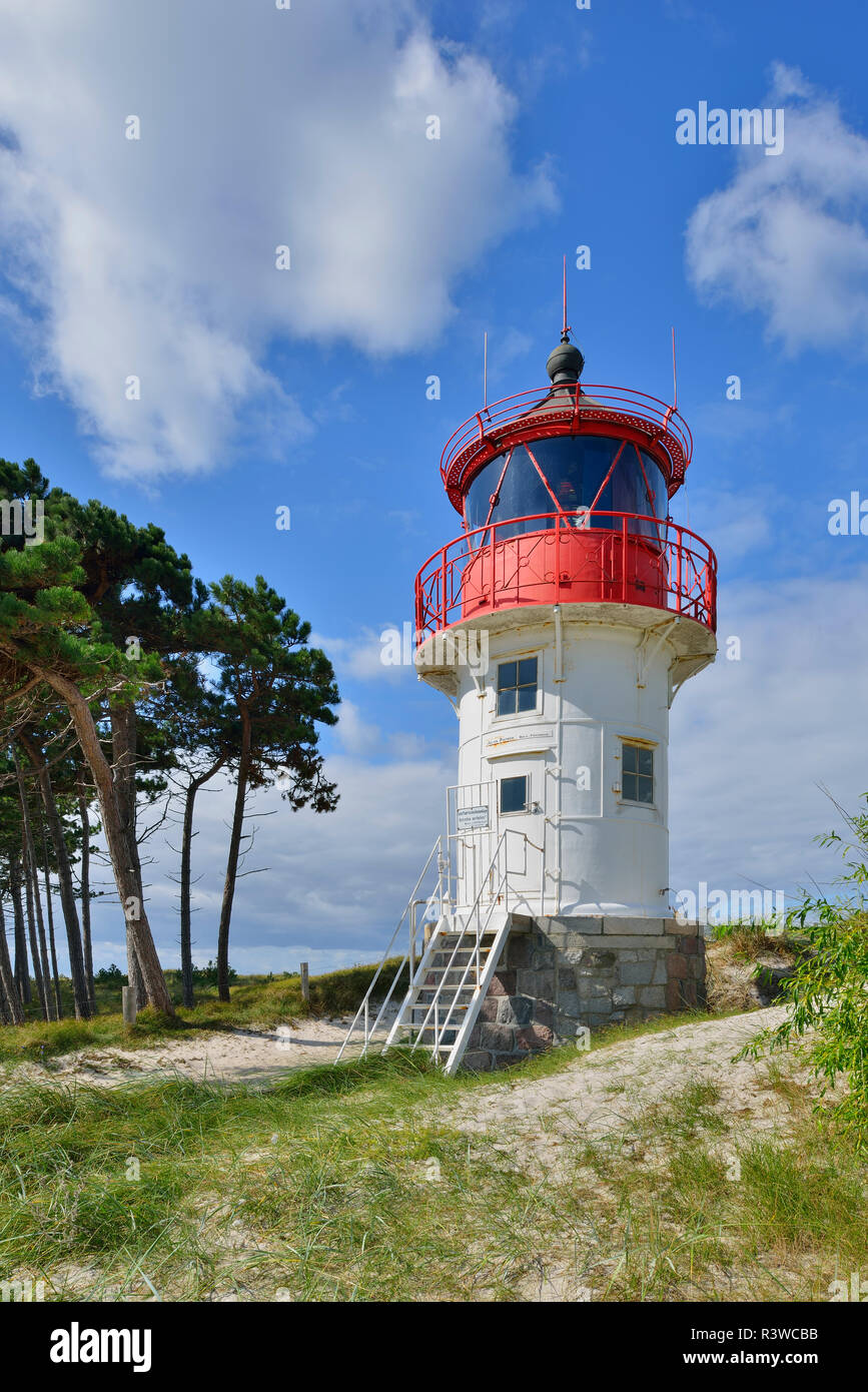 Germany, Hiddensee, lighthouse Gellen Stock Photo