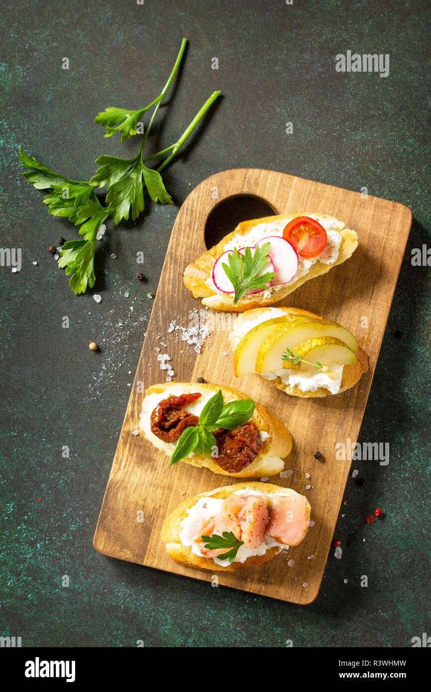 wine, food, top, appetizer, background, italian, bread, bruschetta