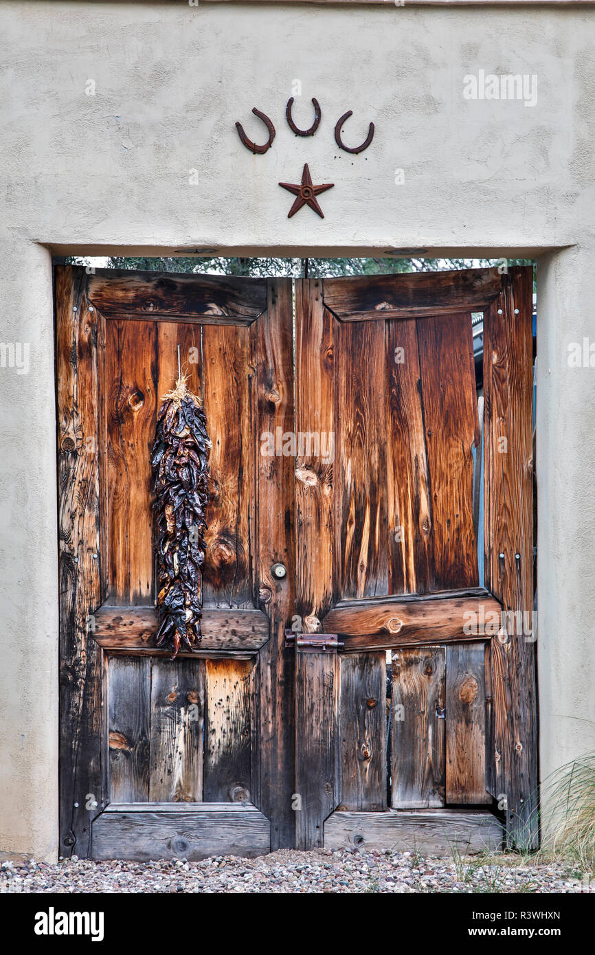 USA, Arizona, Tucson, Door in Tucson Stock Photo Alamy
