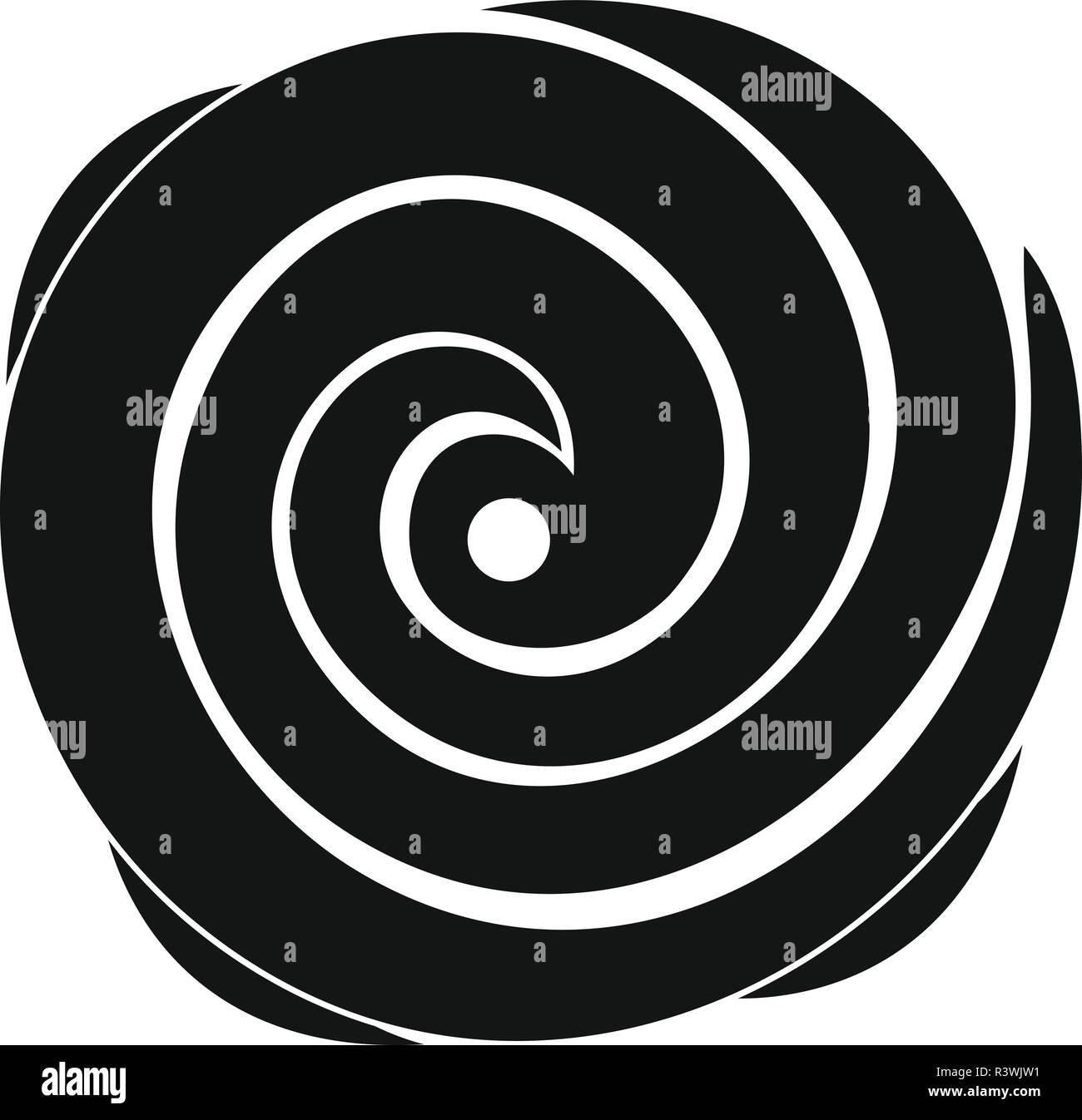 Hurricane icon. Simple illustration of hurricane vector icon for web ...
