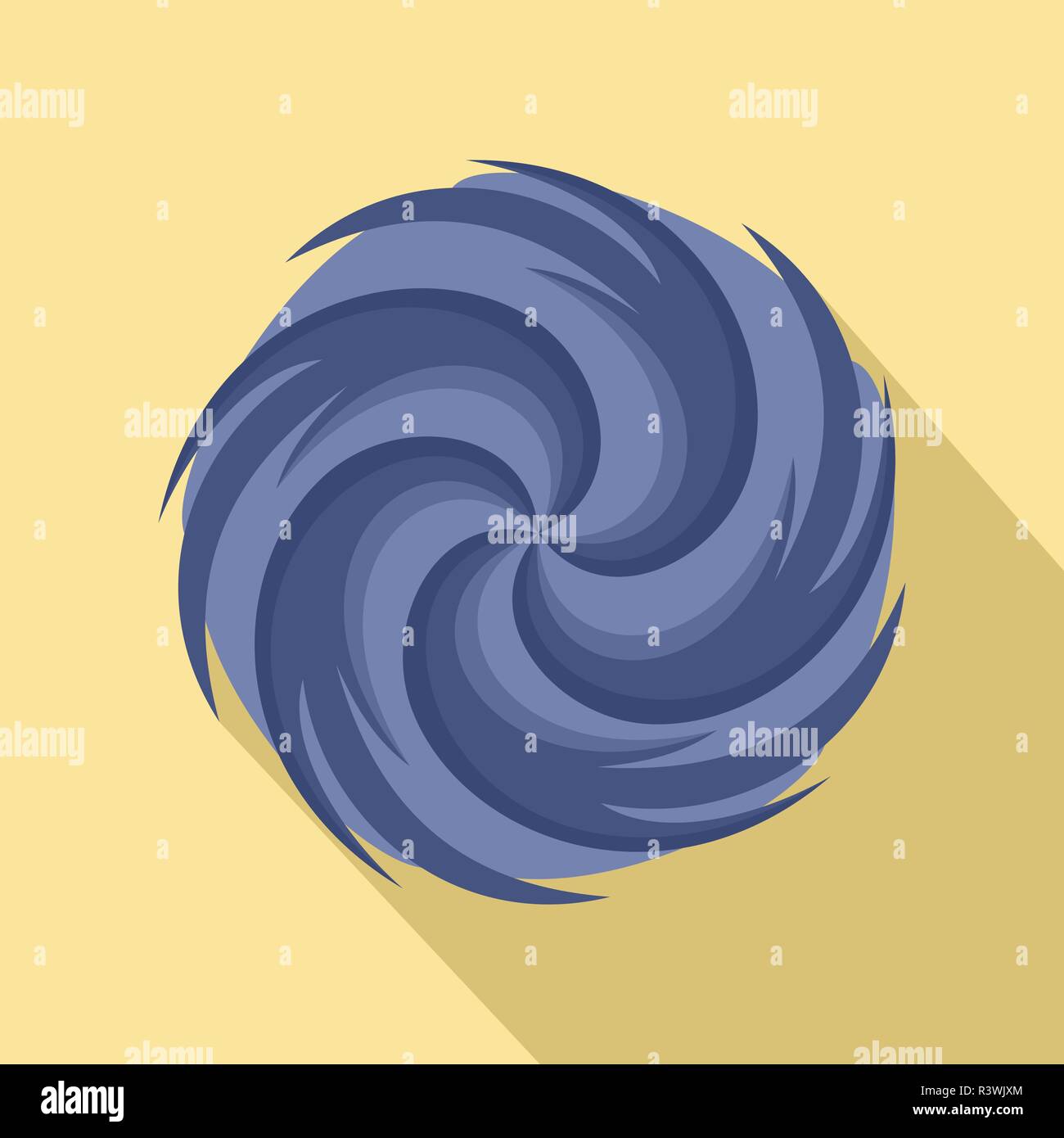 Tornado icon. Flat illustration of tornado vector icon for web design ...