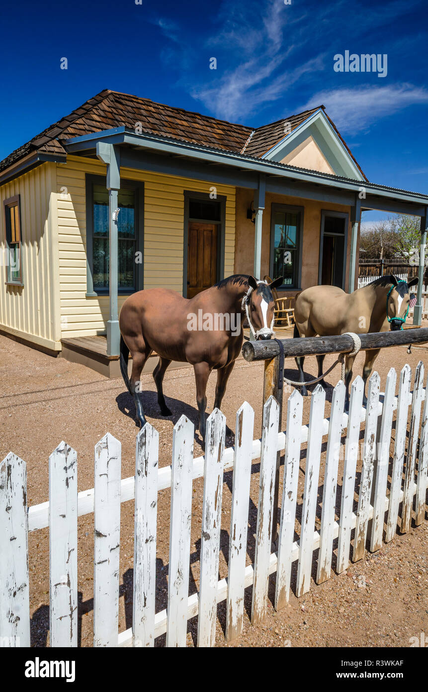 The Wyatt Earp House, Tombstone, Arizona, USA. (Editorial Use Only