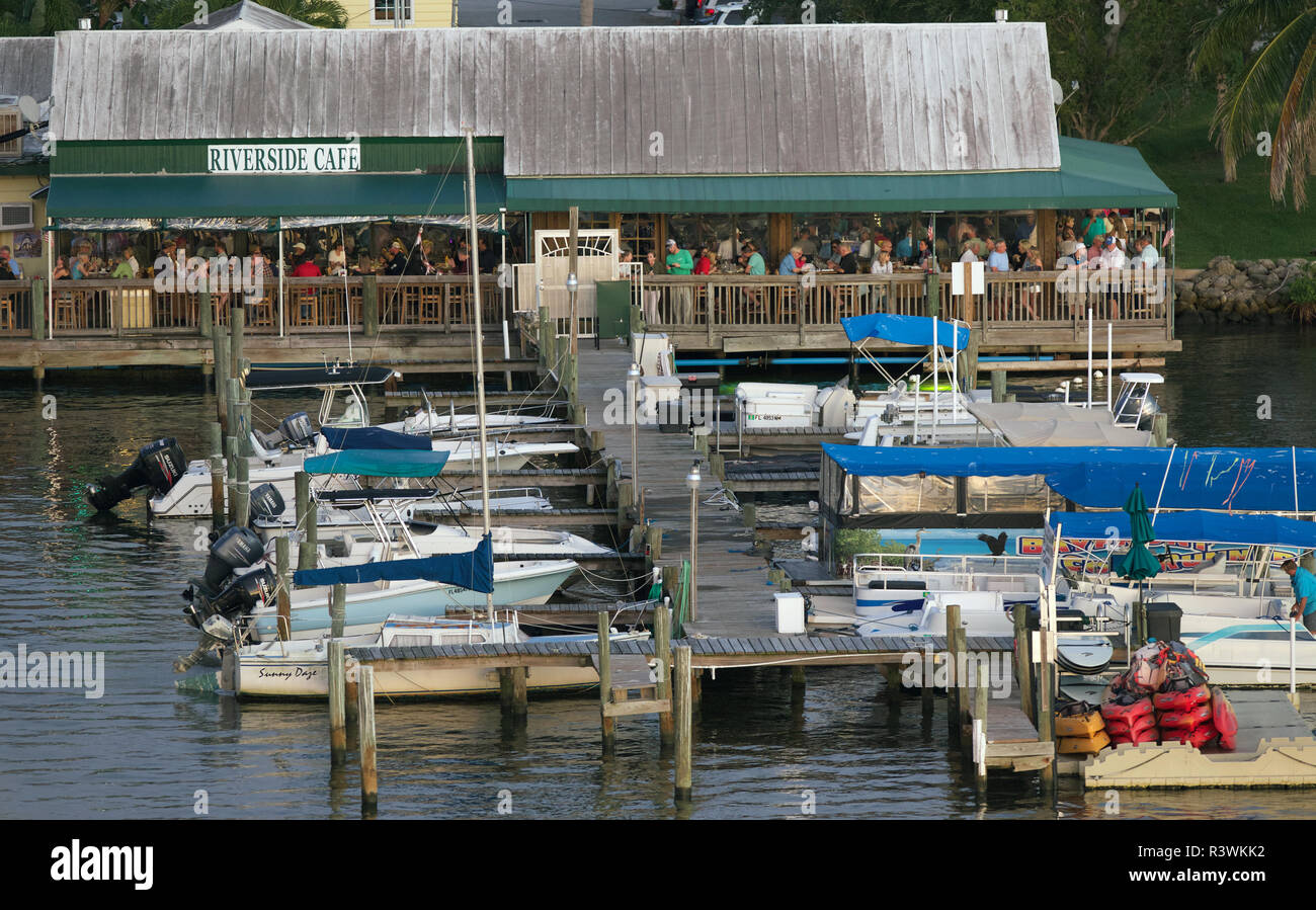 Riverside Cafe In Vero Beach, Florida Stock Photo Alamy
