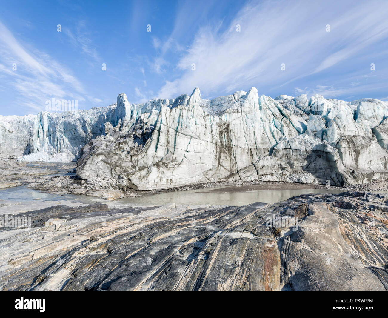 Terminus Of The Russell Glacier Close To The Greenland Ice Sheet Near terminus-of-the-russell-glacier-close-to-the-greenland-ice-sheet-near