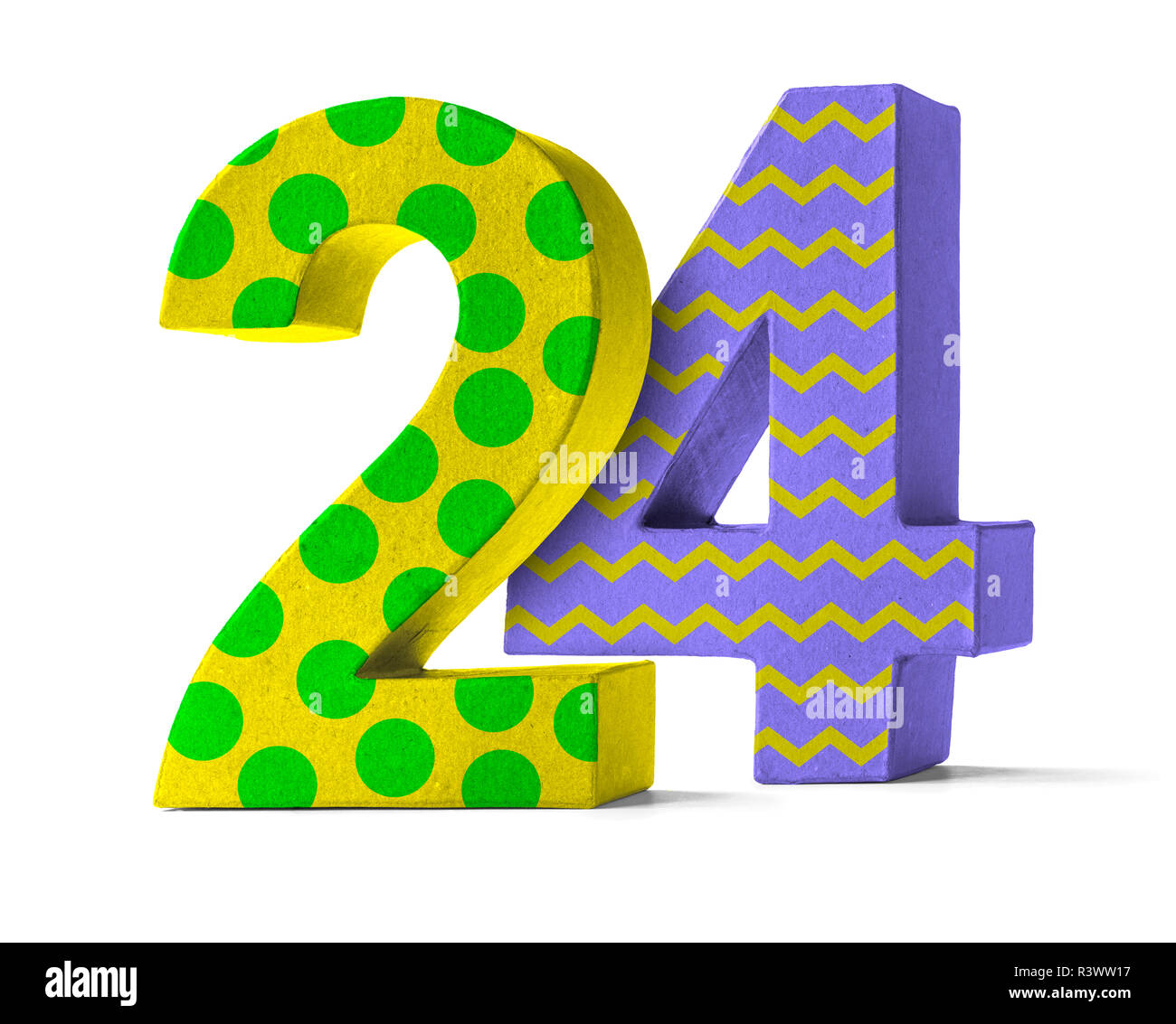 Number 24 Stock Illustration 315689666