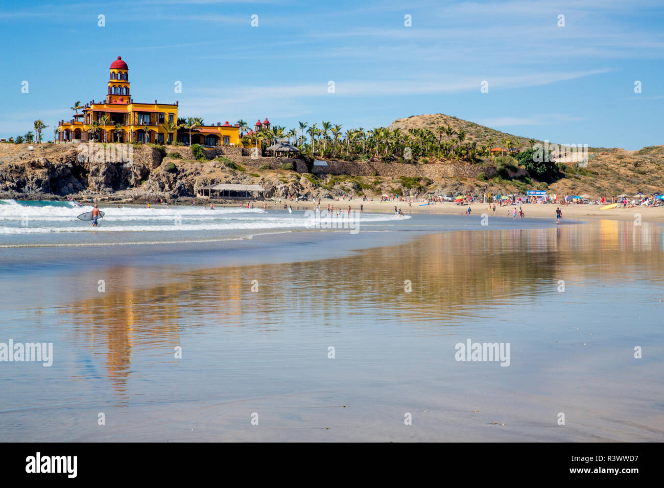 Mexico, Baja California Sur, Todos Santos. Hacienda Cerritos Boutique