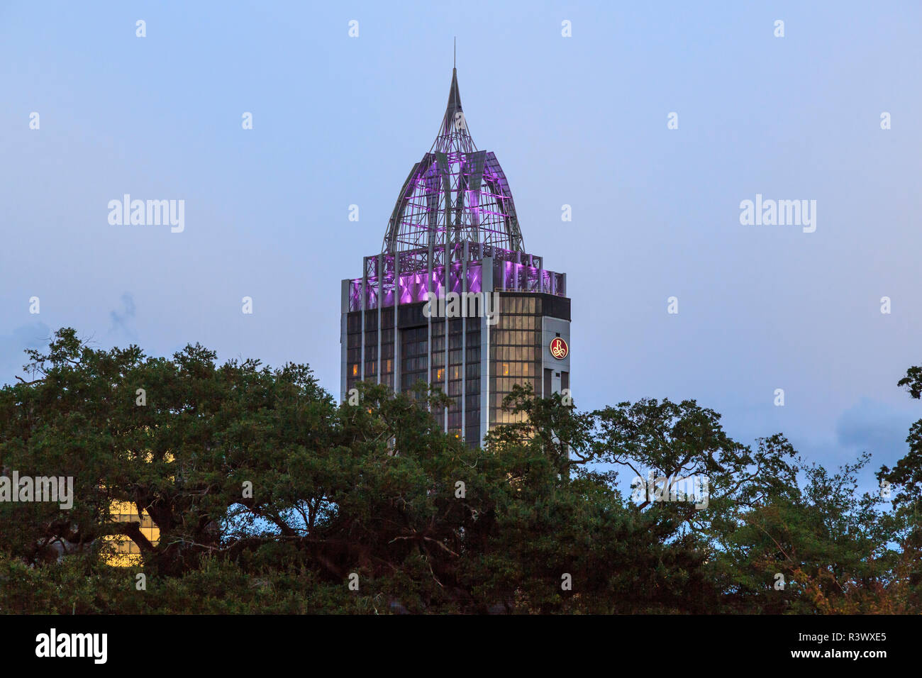 Historic district, Mobile, Alabama (Editorial Use Only Stock Photo Alamy
