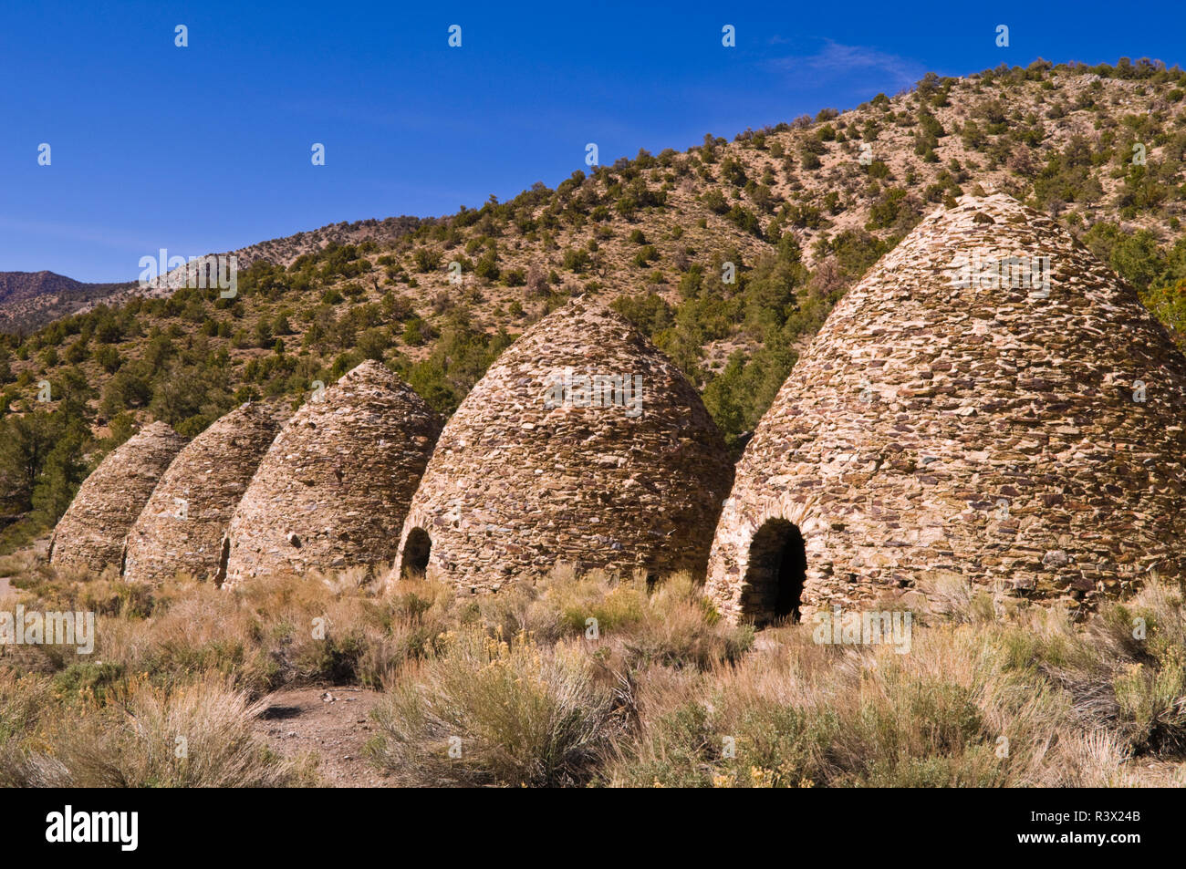 Wildrose Charcoal Kilns, Death Valley National Park, California, USA